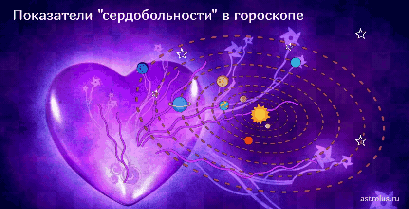 какие планеты влияют на болезни сердца