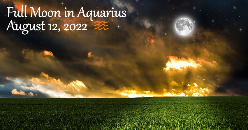 Полнолуние 12 августа 2022