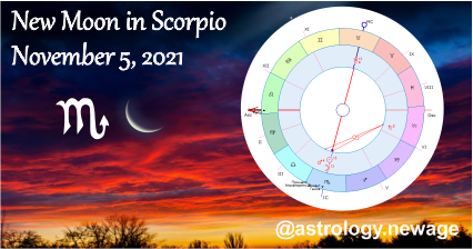Новолуние в Скорпионе 5 ноября 2021